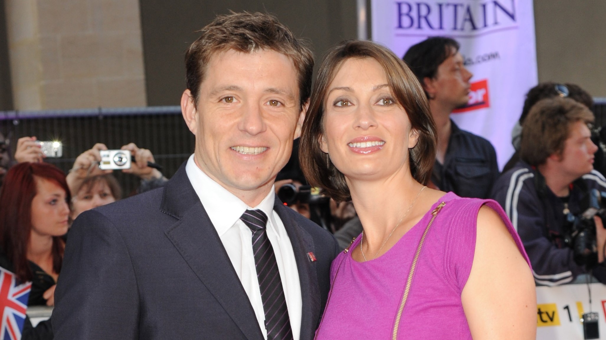 Ben Shephard and his wife Annie