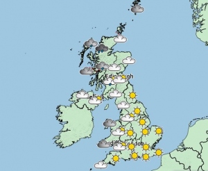 Met Office chart