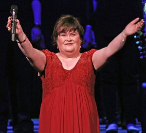 Susan Boyle on her first ever tour at a sold out at Bridgewater Hall, Manchester