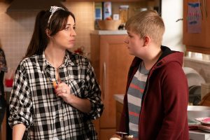 Max has been behaving out of character since David went to prison Shona Coronation Street