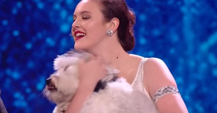 Ashleigh and Pudsey on BGT