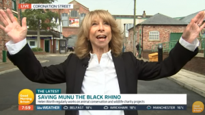 Coronation Street Helen Worth/Gail Rodwell on GMB Credit: ITV