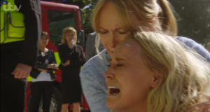 Vanessa and Tracy have lost their dad (Credit: ITV)