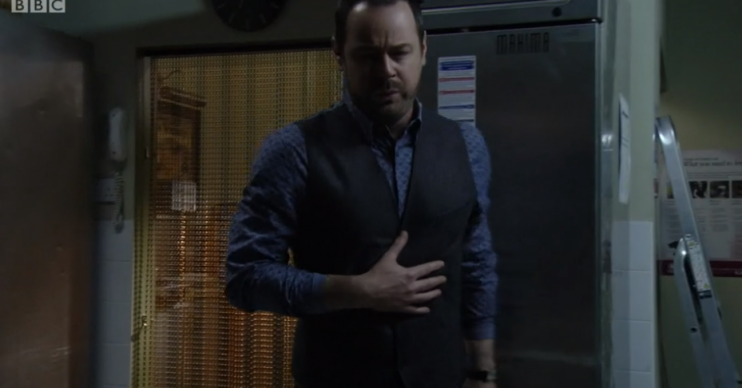 Mick panic attack EastEnders Credit: BBC