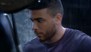 Tension begins to rise once again between Nate and Moira Emmerdale