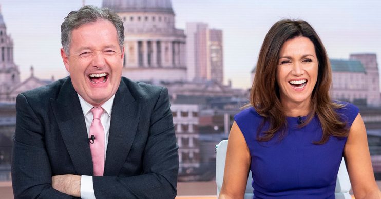 Piers Morgan Susanna Reid GMB