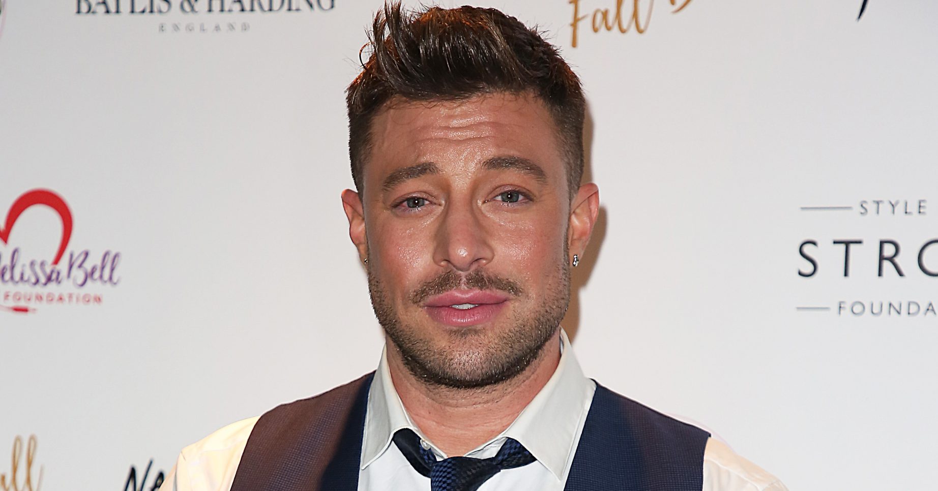 The Fall Ball 2018, Cafe de Paris, London UK, 14 October 2018, Photo by Brett D. Cove Pictured: Duncan James Ref: SPL5033336 141018 NON-EXCLUSIVE Picture by: Brett D. Cove / SplashNews.com Splash News and Pictures Los Angeles: 310-821-2666 New York: 212-619-2666 London: 0207 644 7656 Milan: +39 02 56567623 photodesk@splashnews.com World Rights