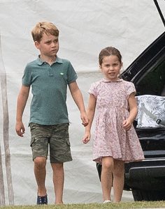 Prince George and Princess Charlotte