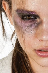 woman crying
