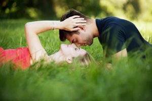 couple canoodling