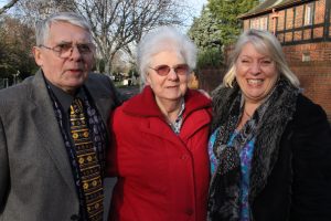 Colin, Pauline and Sandra