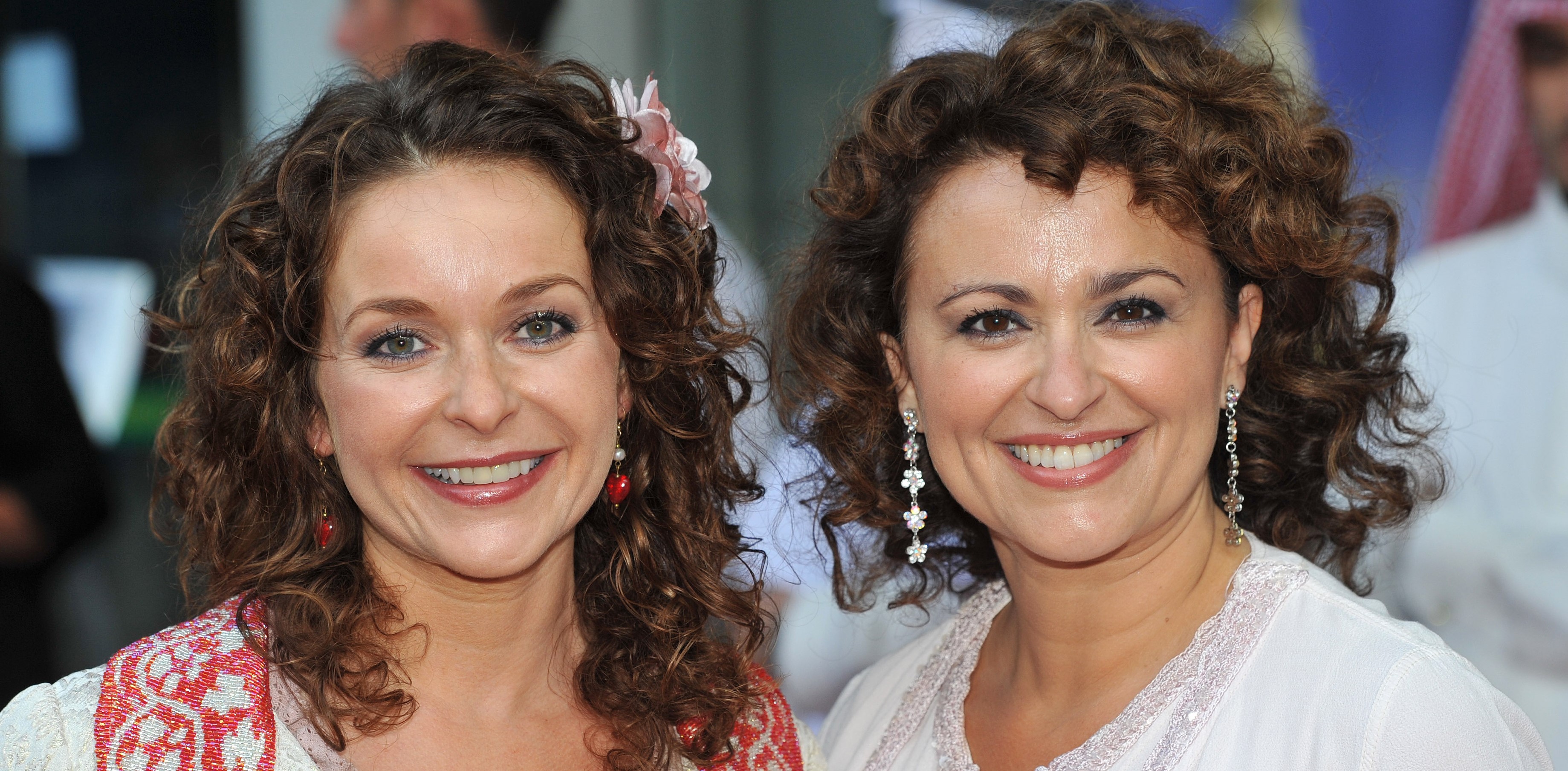 Julia Sawalha with Nadia Sawalha