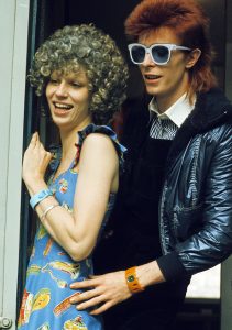 Angie and David Bowie