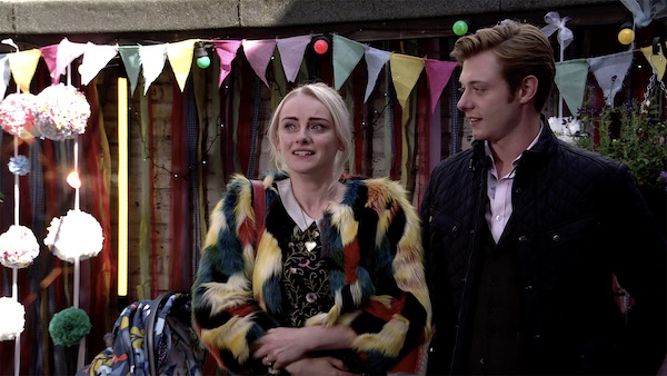 Sinead and Daniel in Coronation Street 