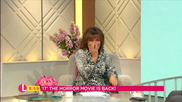Lorraine Kelly prank terrified