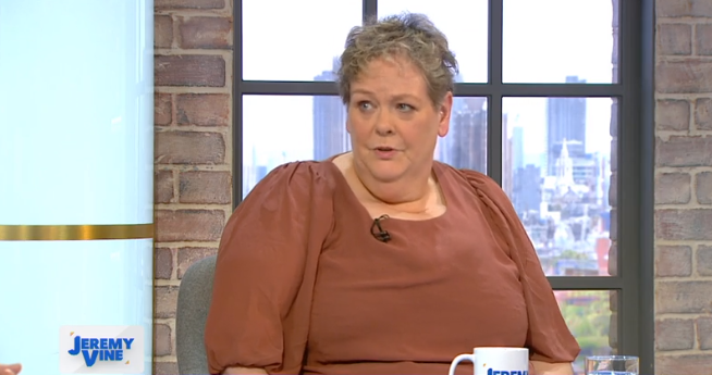 Anne Hegerty Jeremy Vine Credit: Channel 5