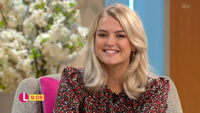 Corrie Lucy Fallon on Lorraine Credit: ITV