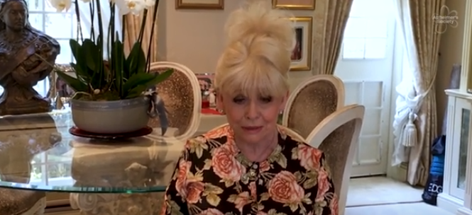 Barbara Windsor Credit: Alzheimer's Society/YouTube