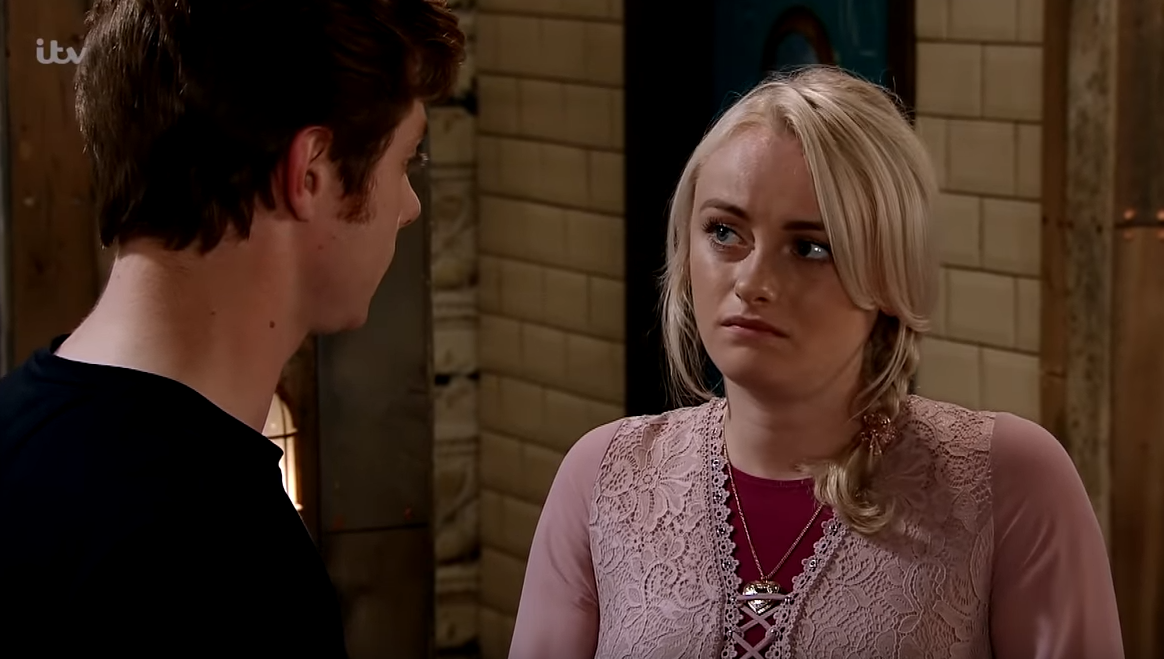 Sinead and Daniel in Coronation Street 