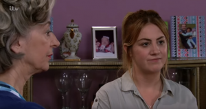 Evelyn is SO on to you Jade! (Credit: ITV)