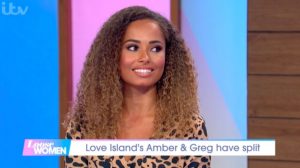 Amber Gill on Loose Women