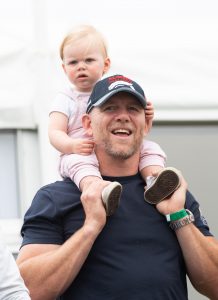 Mike Tindall and Lena