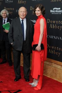 Julian Fellowes and Elizabeth McGovern