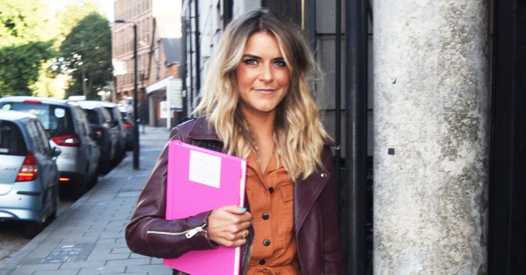 On the day her on screen soap character gets killed off Gemma Oaten departs the Paddington Arts theater where she is rehearsing her new play Ten Times Table Pictured: Gemma Oaten Ref: SPL5116799 190919 NON-EXCLUSIVE Picture by: Alucard / SplashNews.com Splash News and Pictures Los Angeles: 310-821-2666 New York: 212-619-2666 London: +44 (0)20 7644 7656 Berlin: +49 175 3764 166 photodesk@splashnews.com World Rights