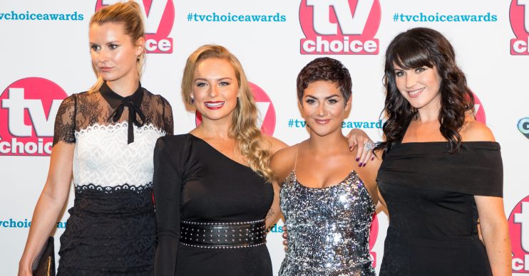 TV Choice Awards red carpet arrivals at London Hilton Featuring: Olivia Bromley, Natalie Ann Jamieson, Isabel Hodgins, Laura Norton Where: London, United Kingdom When: 09 Sep 2019 Credit: Phil Lewis/WENN.com
