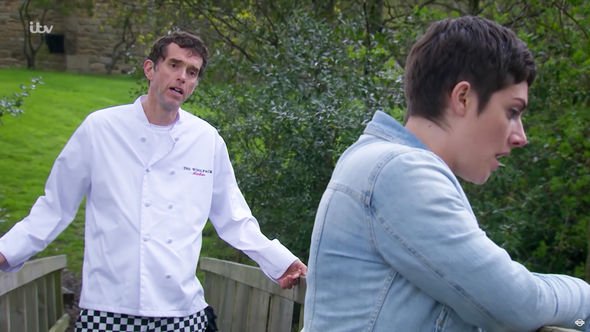 Marlon Dingle and Victoria Sugden