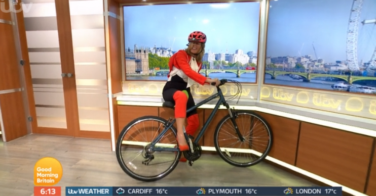 Kate Garraway on GMB