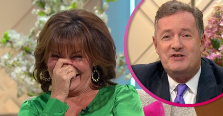 Piers Morgan Lorraine Kelly GMB