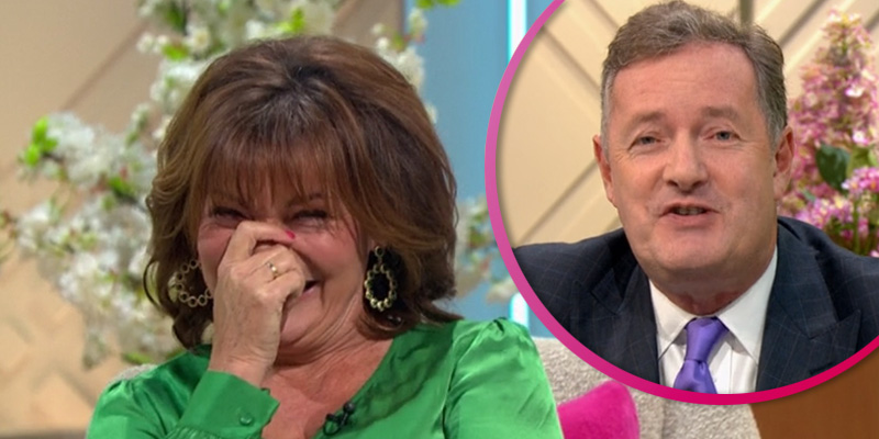 Piers Morgan Lorraine Kelly GMB
