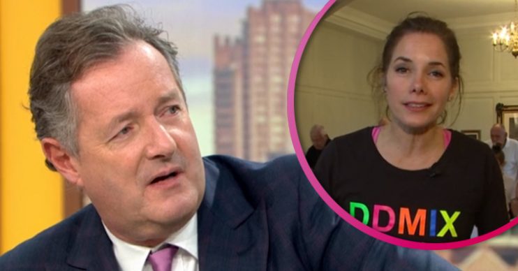 Piers Morgan and Darcey Bussell