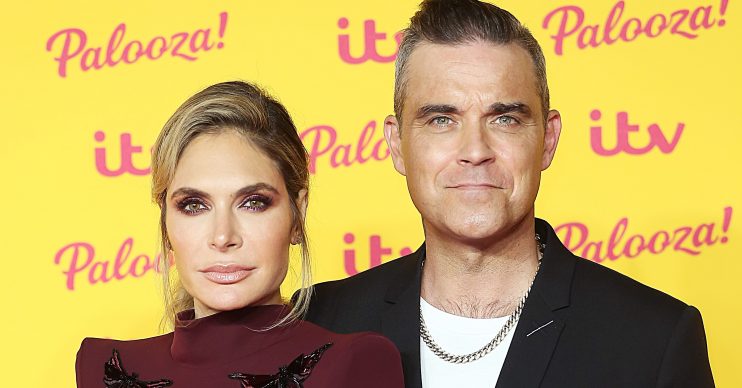 Ayda and Robbie Williams