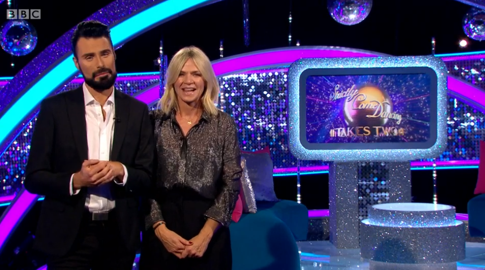 Rylan Clark-Neal and Zoe Ball on Strictly: It Takes Two