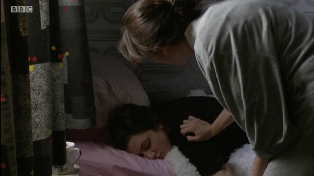 Sonia tries to wake Bex after suicide attempt