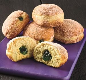 Morrisons green slime donut