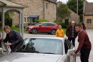 Robron on the run... but for how long? (Credit: ITV)