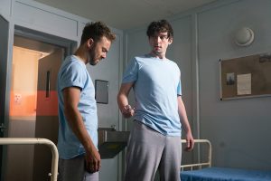 Abe encourages David to finish off Josh Coronation Street