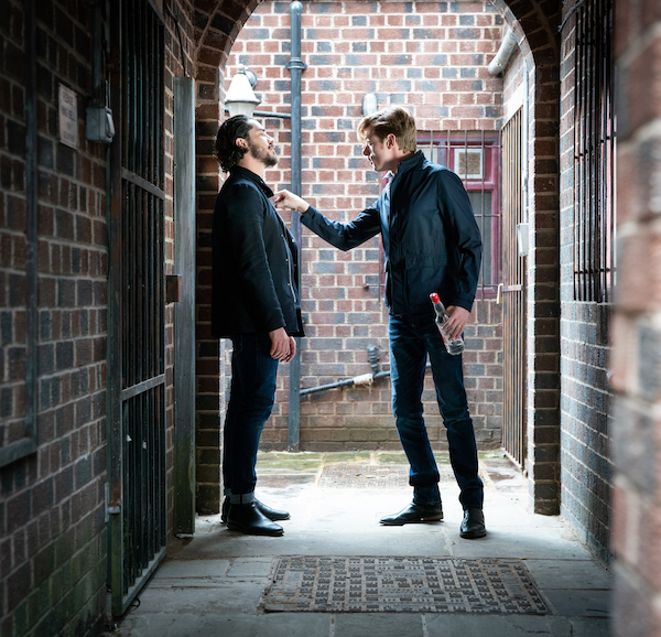 Adam and Daniel in Coronation Street 