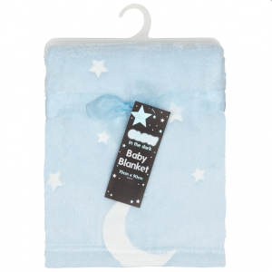 B&M are also selling a baby blanket that glows in the dark 