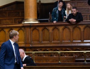 Emmerdale Robert Sugden in court
