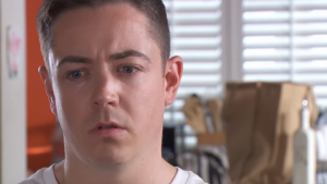 Finn wasn't too sure of Edward Hollyoaks