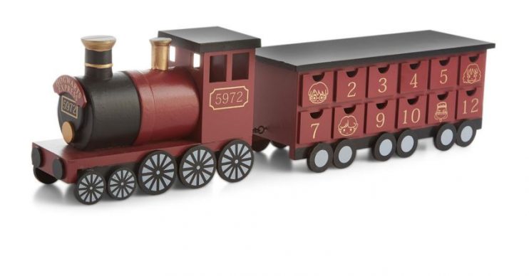 Harry Potter train advent calendar