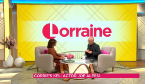 Joe Alessi Lorraine Kel Coronation Street