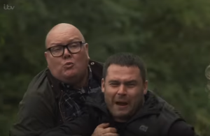 Aaron was devastated when he saw Robert getting arrested Emmerdale