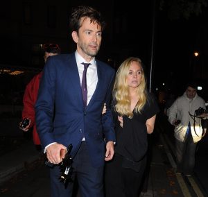 David Tennant and wife Georgia 