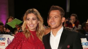 Stacey and Joe welcomed Rex into the world in May (Credit: SplashNews.com)