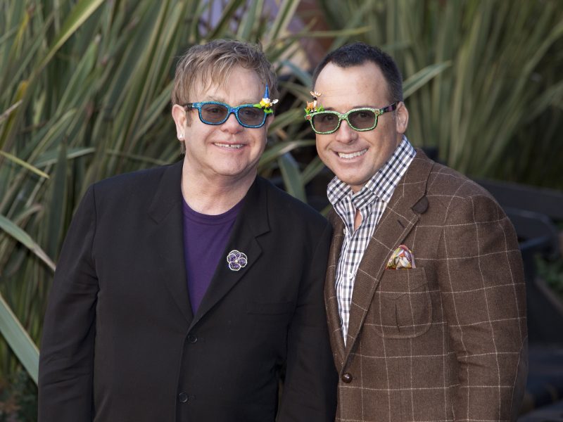 Elton John and David Furnish